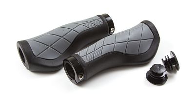 Превью  Грипсы CLARKS CE315 эргономичные 135 мм Серый/Черный